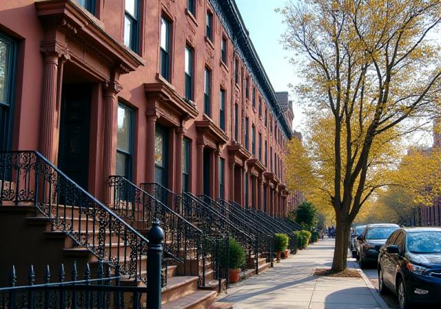 Illustration of Macon Street Brooklyn Area